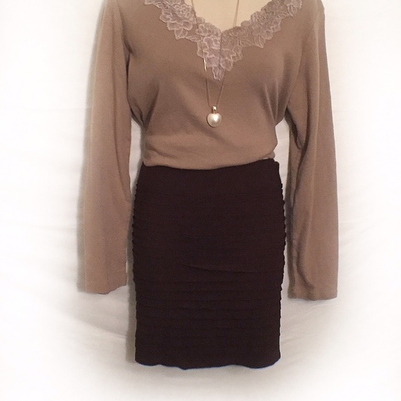 💥 Stretch Office Mini Skirt - Picture 2 of 4