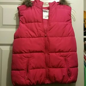 Justice puffer vest Kids Size 18