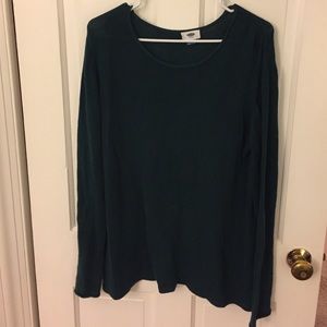 Hunter Green Cable Knit Sweater