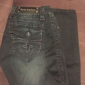 Women's rock revival jeans