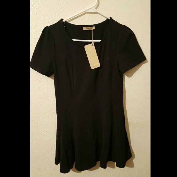 Short black dress