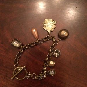 Banana republic charm bracelet