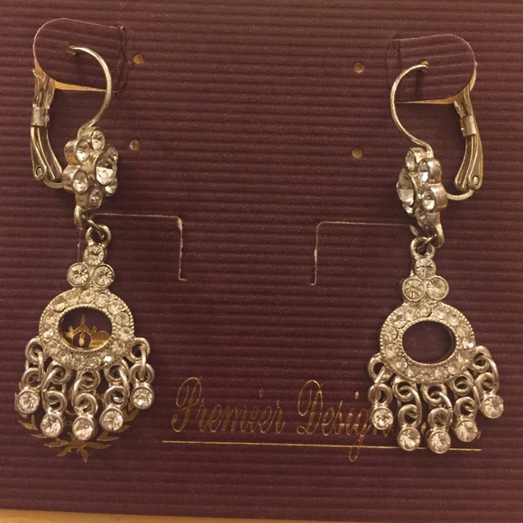 Earrings with Bling by Premier Designs