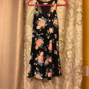 Charlotte Russe slit back dress