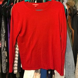 Red sweater