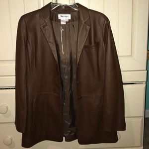 Women's leather jacket