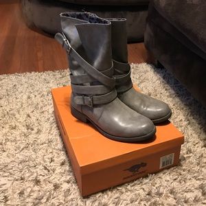 Grey Rocket Dog Boots