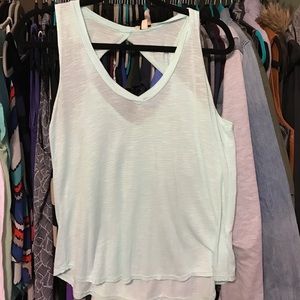 Mint color tank top