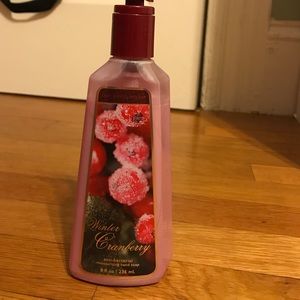 BBW winter cranberry hand soap