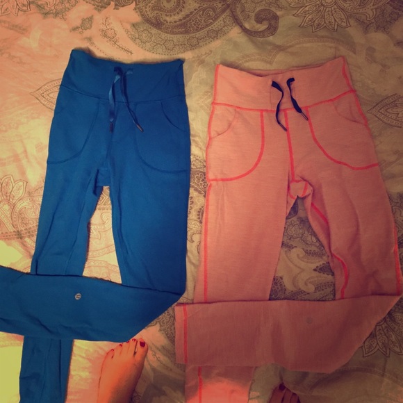 Two lulu lemon pants!