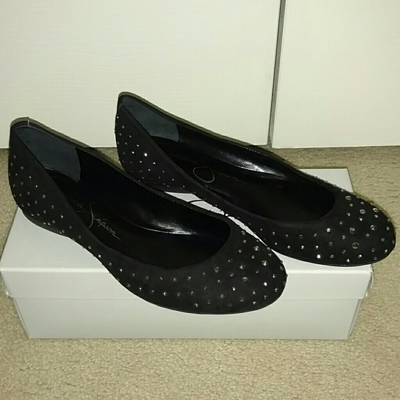 Jessica Simpson Studded Ballet Flats