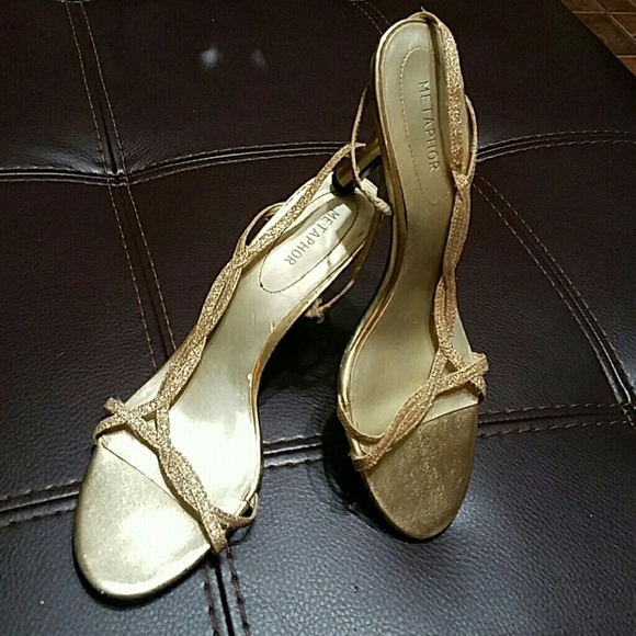 Golden heels
