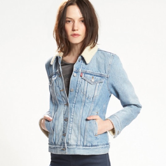 Levi's Sherpa trucker jacket