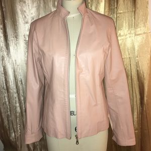 Millennium Pink Leather Jacket