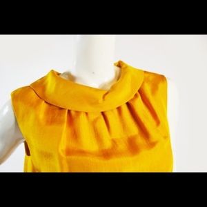 Vintage 1960s Mod Silk Gown