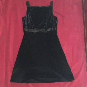 Velvet cocktail dress