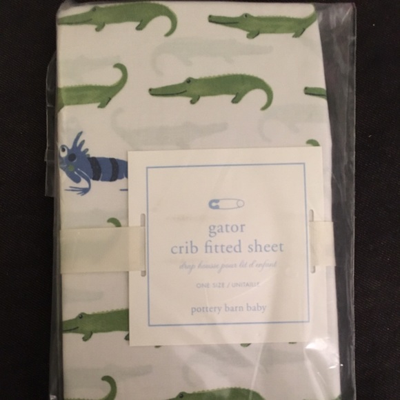 Pottery Barn Other - Pottery Barn Baby crib fitted sheet