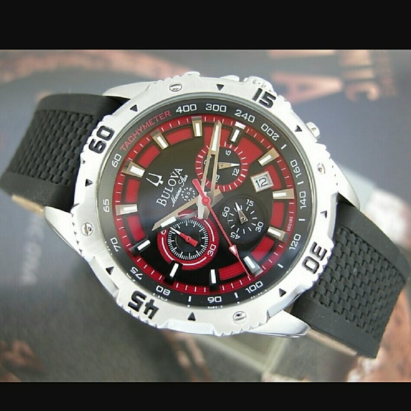 Bulova NWT Bulova Tachymeter Chronograph watch from Ben's closet on