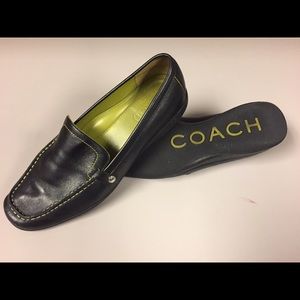 Black Coach flats