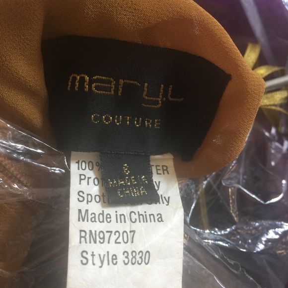 Robe De Soirée Sans Bretelles Mary L Couture Perles Bleu Marine - Taille 8 - Neuve Sans étiquettes