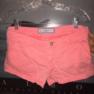Abercrombie & fitch hot pink shorts