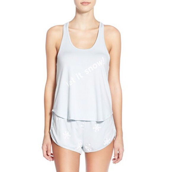 🎉 WILDFOX Let It Snow Pajama Cami Set - Picture 2 of 3