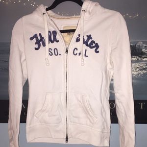 White Hollister Jacket