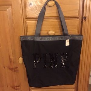 VS Pink Bling Tote-NEW