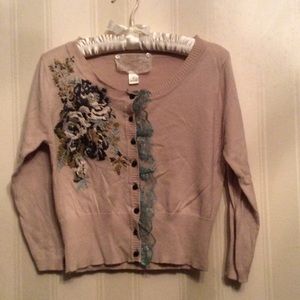 Beautiful cardigan sweater Romantic *donating 1/18