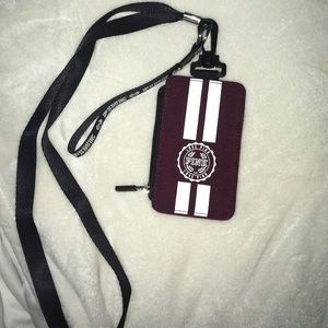VS PINK Lanyard Wallet