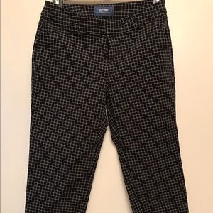 Old Navy Harper Pant-Black & White