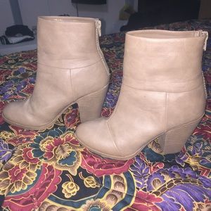 ⬇️💰Taupe High Ankle Boots