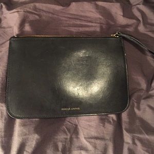 Mansur Gavriel leather pouch