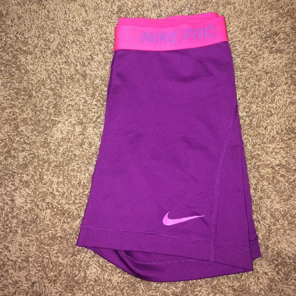 Purple Nike pros