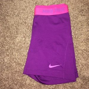 Purple Nike pros