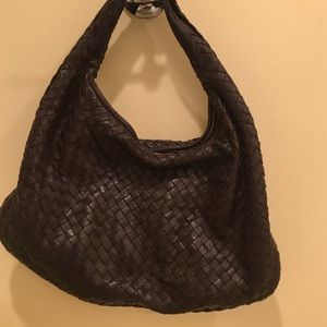 Authentic bottega Venetia medium hobo brown