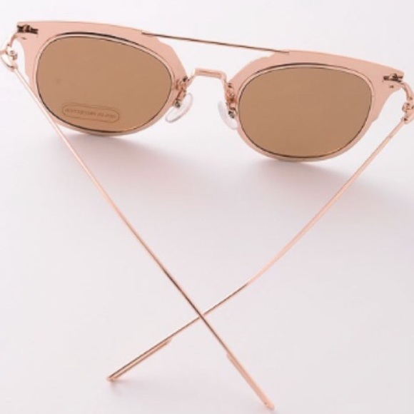 NWT || Rose Gold Composite 1.0 Wire Sunglasses - Picture 2 of 4