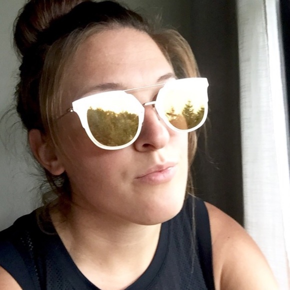 NWT || Rose Gold Composite 1.0 Wire Sunglasses - Picture 4 of 4