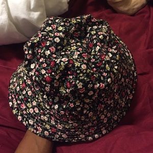 Floral bucket hat