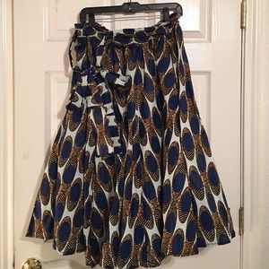 Ankara Print Skirt