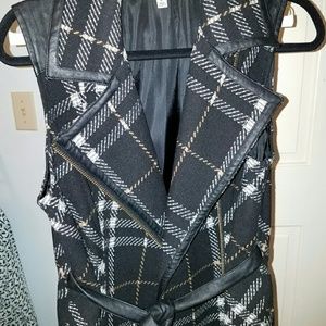 Cabi Plaid suit or casual vest