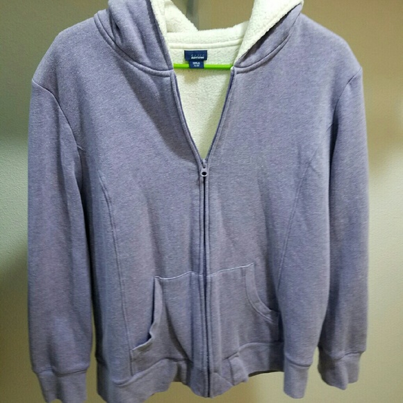 Purple Zip up Hoodie