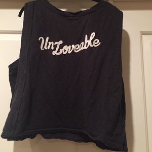 Free People UnLoveable Muscle Tank