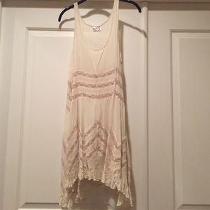 Free People Voile and Lace Slip
