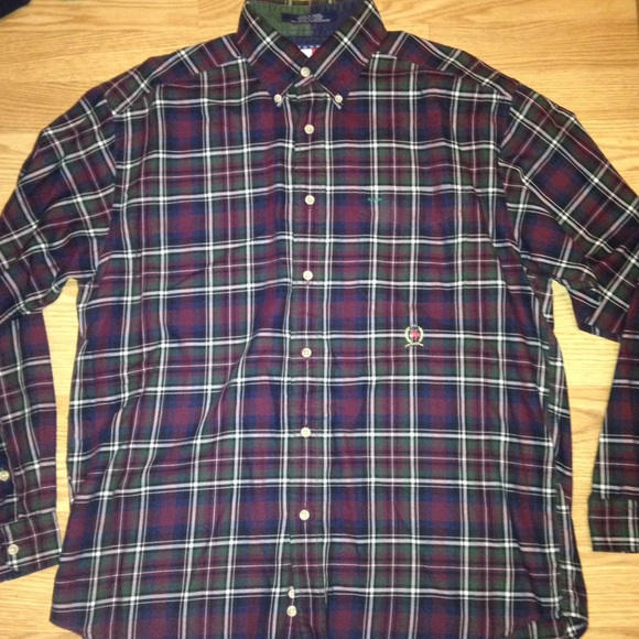 tommy hilfiger flannel