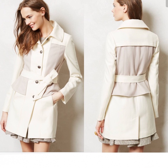 Anthropologie Jackets & Blazers - Anthropologie Sz 4 Elevenses Colette Trench EUC!