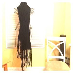 Banana Republic Oversized Scarf W/Fringe