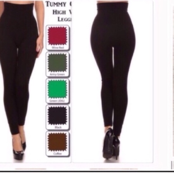 BEST Tummy Control High Waist Compression Leggings - Picture 2 of 2