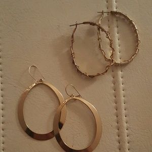 Gold Costume Jewelry Earring Combo