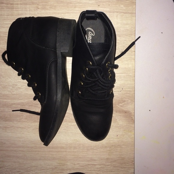 candies lace up boots
